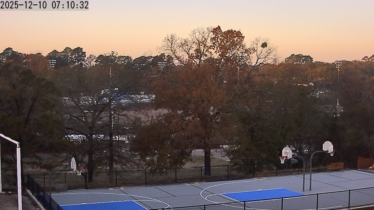 Thumbnail for current weather camera view from All Saints Episcopal School in Tyler, Texas