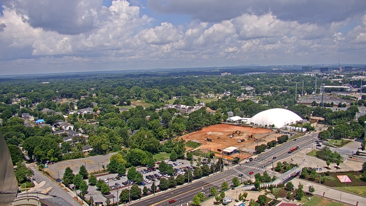 Thumbnail for current weather camera view from Mercedes Benz Stadium in Atlanta, Georgia