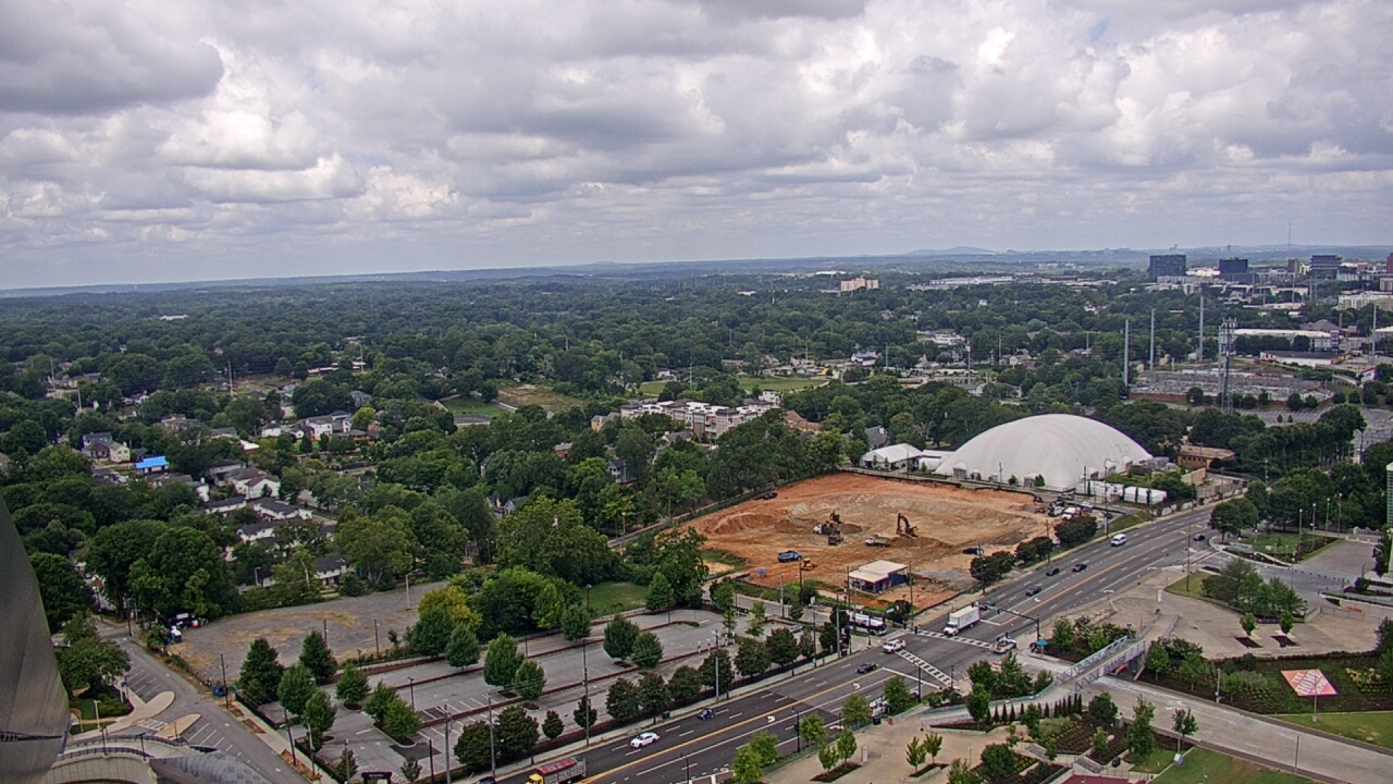 Thumbnail for current weather camera view from Mercedes Benz Stadium in Atlanta, Georgia