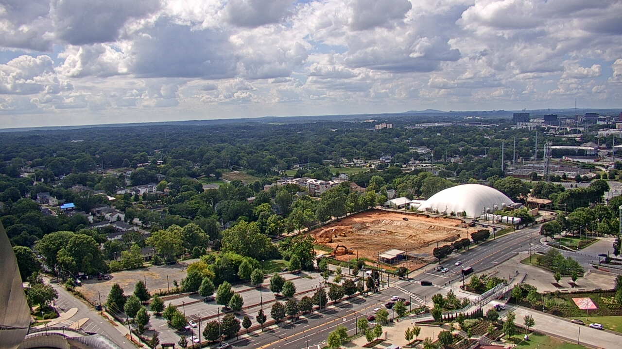 Thumbnail for current weather camera view from Mercedes Benz Stadium in Atlanta, Georgia