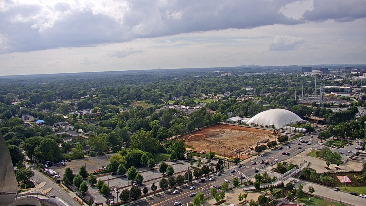 Thumbnail for current weather camera view from Mercedes Benz Stadium in Atlanta, Georgia