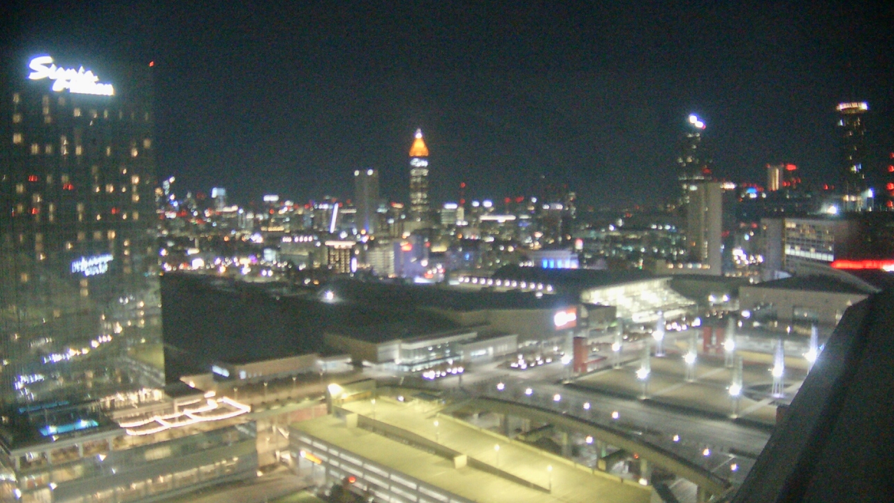 Thumbnail for current weather camera view from Mercedes Benz Stadium in Atlanta, Georgia