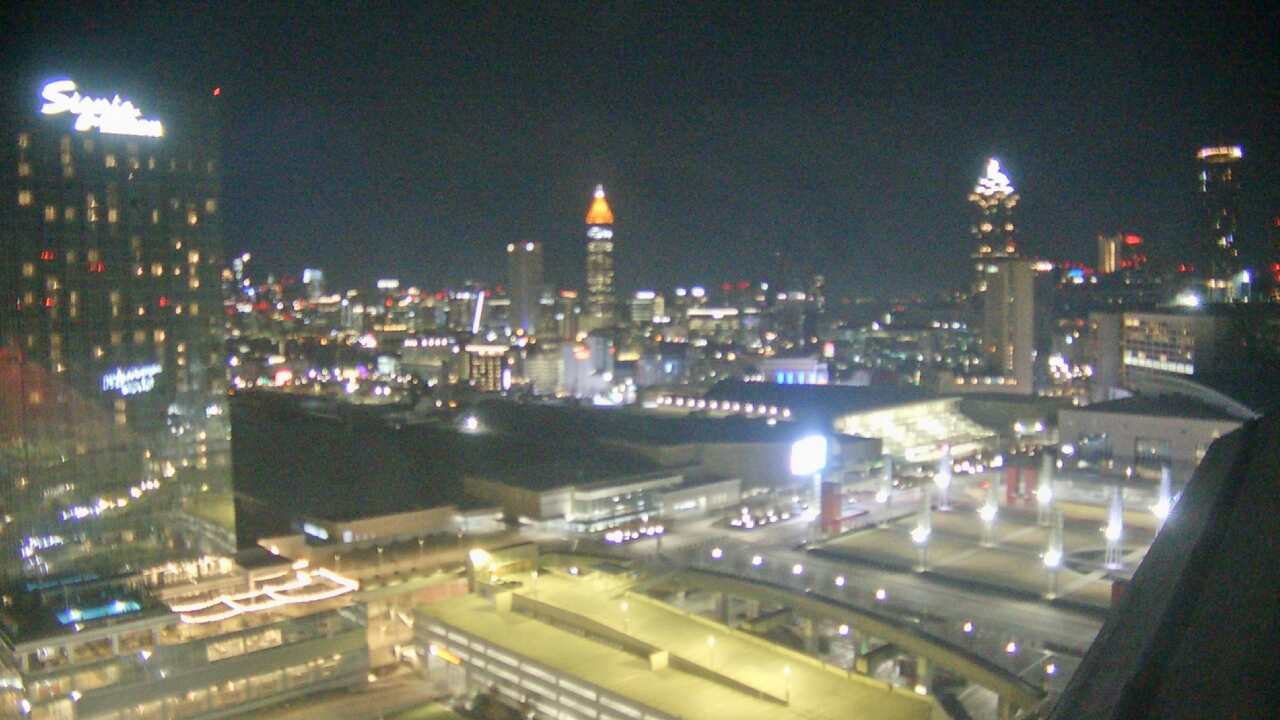 Thumbnail for current weather camera view from Mercedes Benz Stadium in Atlanta, Georgia
