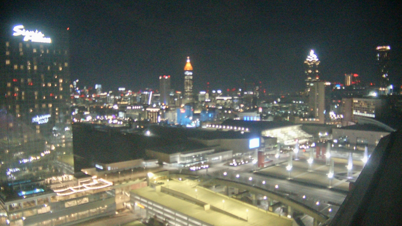 Thumbnail for current weather camera view from Mercedes Benz Stadium in Atlanta, Georgia