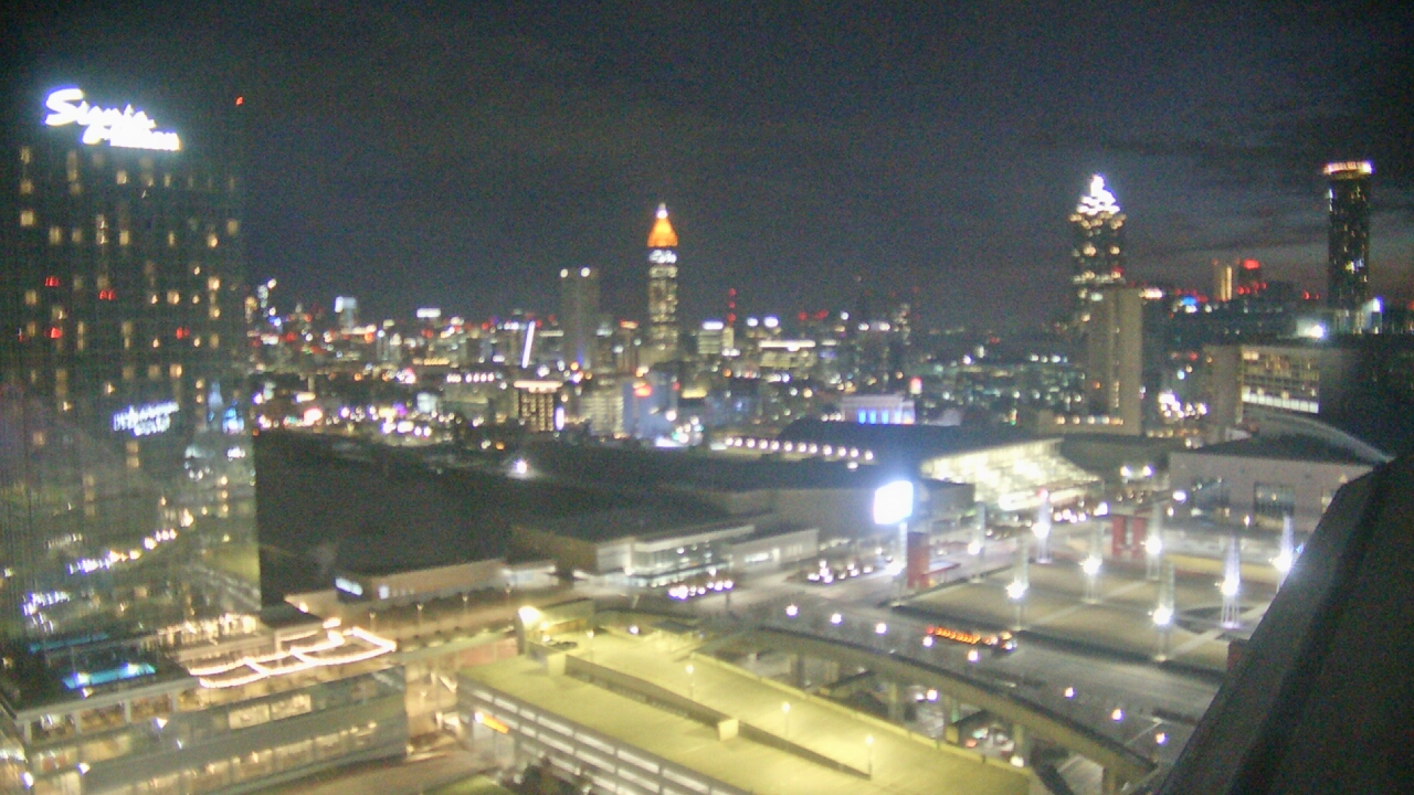 Thumbnail for current weather camera view from Mercedes Benz Stadium in Atlanta, Georgia
