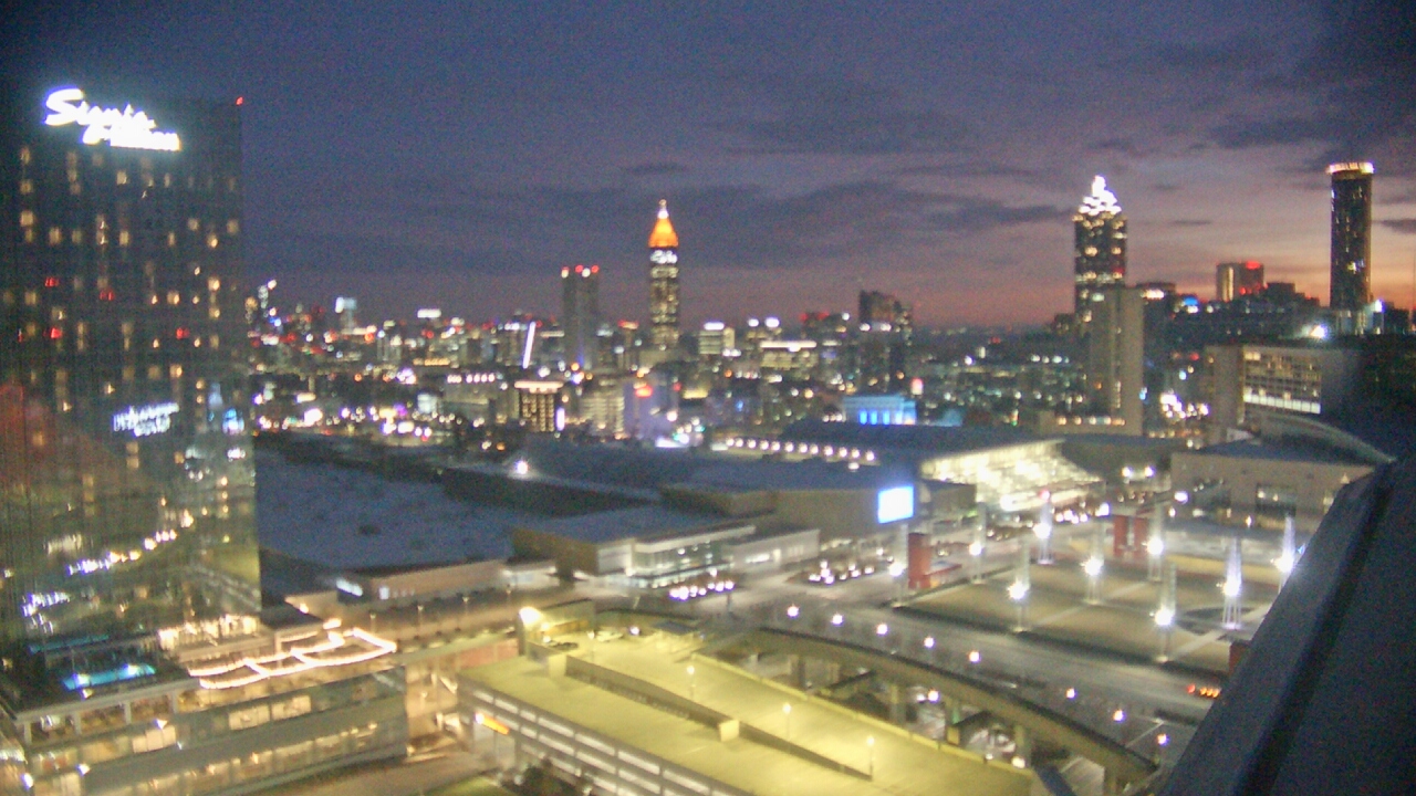 Thumbnail for current weather camera view from Mercedes Benz Stadium in Atlanta, Georgia
