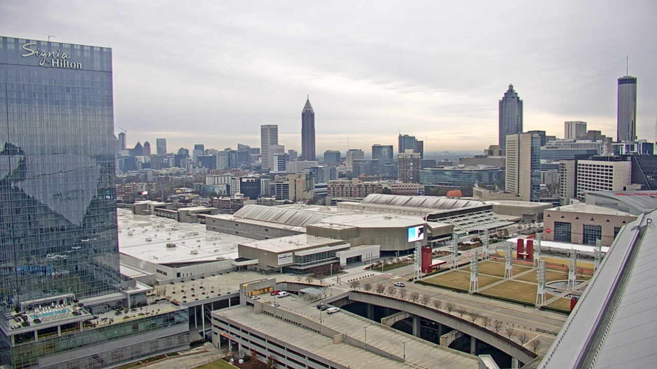 Thumbnail for current weather camera view from Mercedes Benz Stadium in Atlanta, Georgia