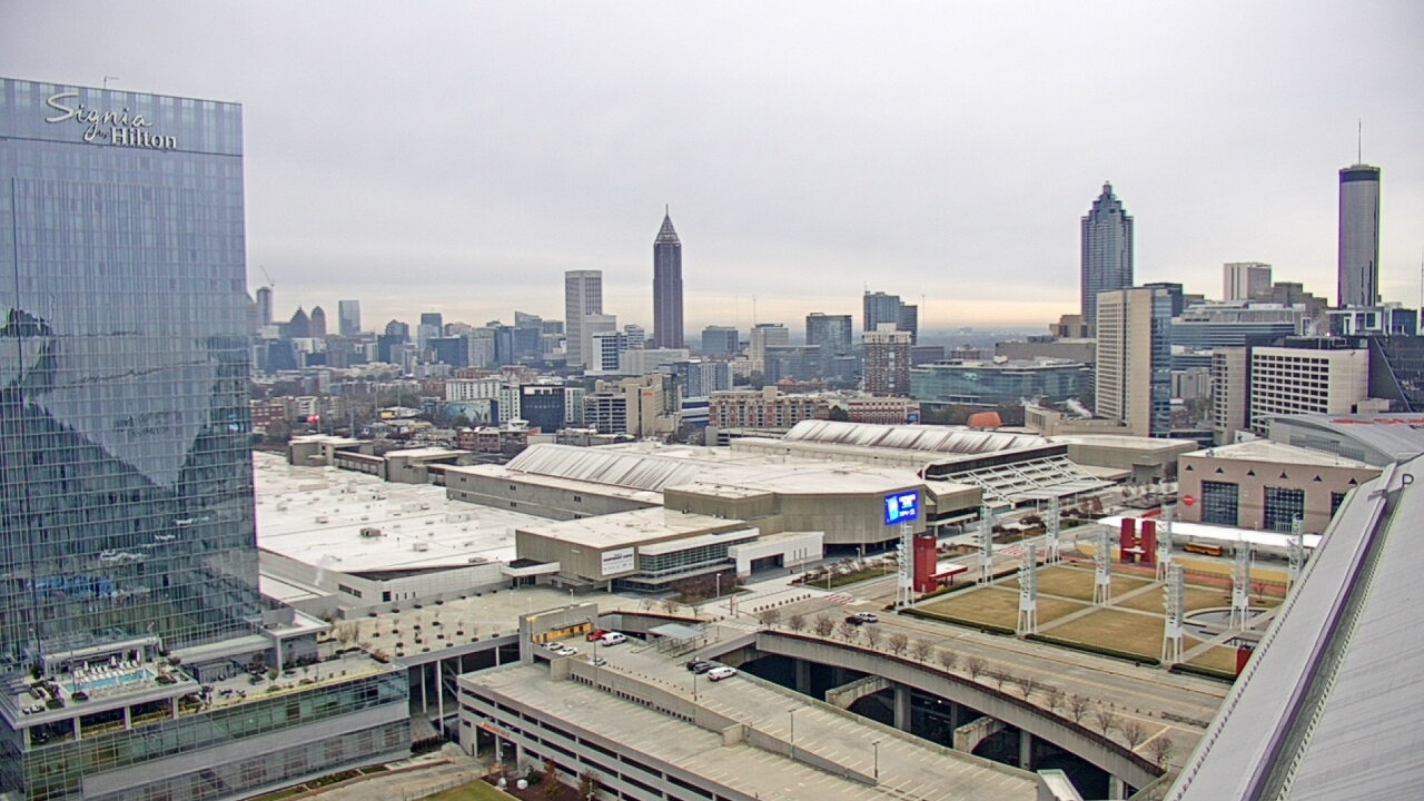 Thumbnail for current weather camera view from Mercedes Benz Stadium in Atlanta, Georgia