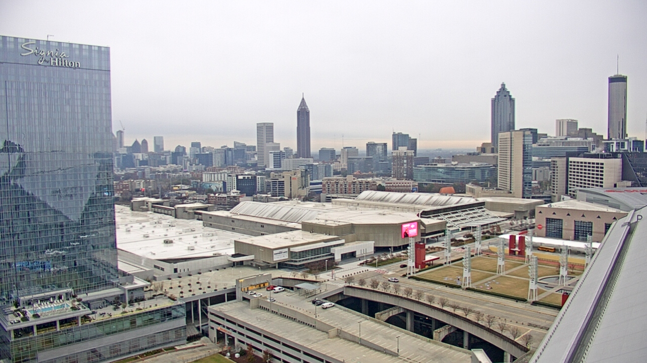 Thumbnail for current weather camera view from Mercedes Benz Stadium in Atlanta, Georgia