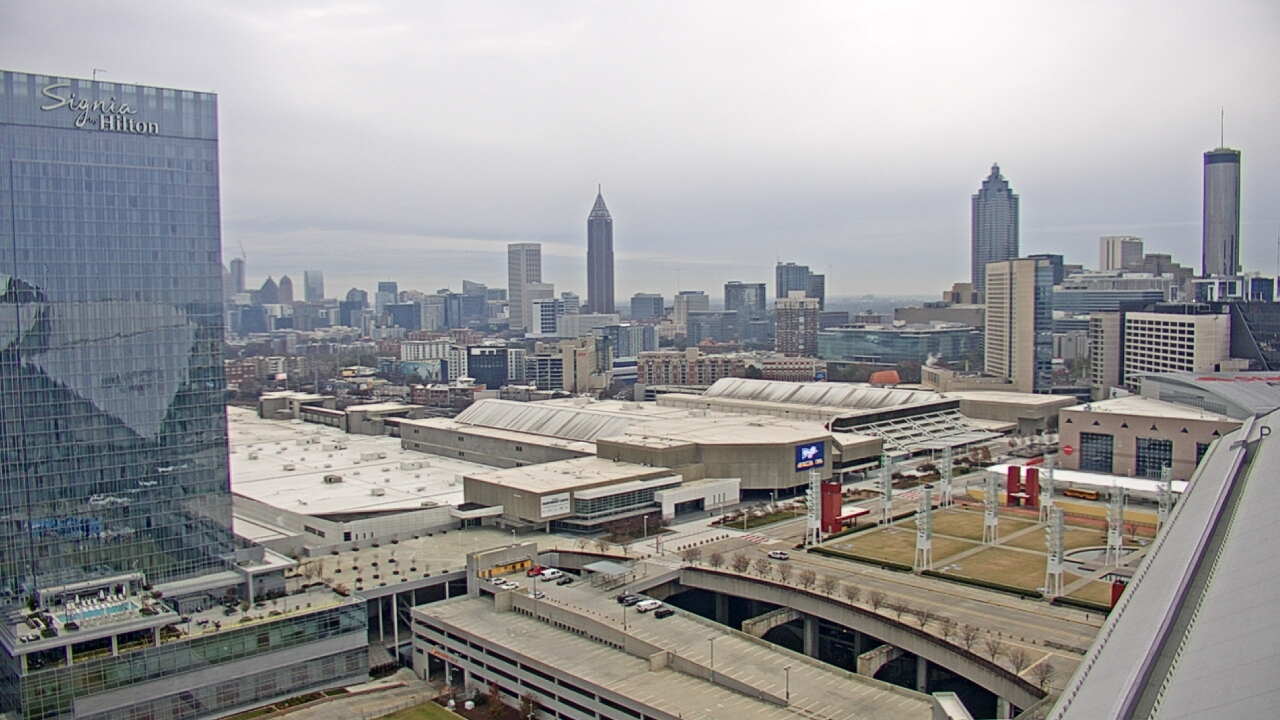 Thumbnail for current weather camera view from Mercedes Benz Stadium in Atlanta, Georgia