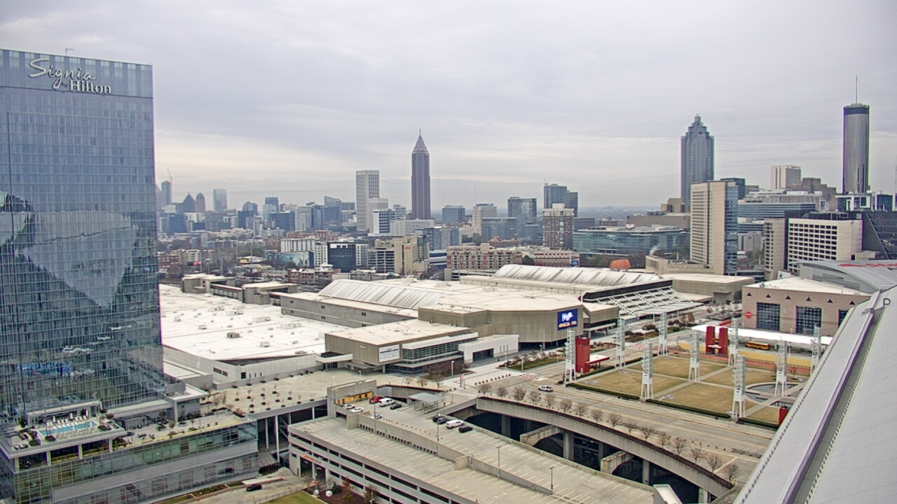 Thumbnail for current weather camera view from Mercedes Benz Stadium in Atlanta, Georgia