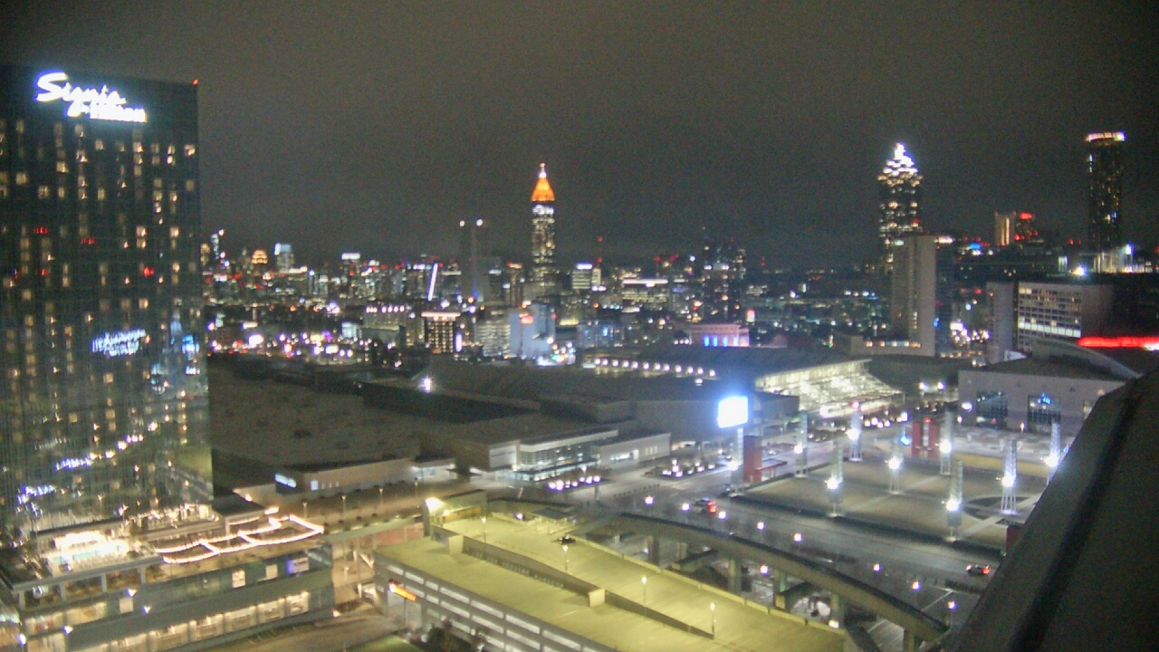Thumbnail for current weather camera view from Mercedes Benz Stadium in Atlanta, Georgia