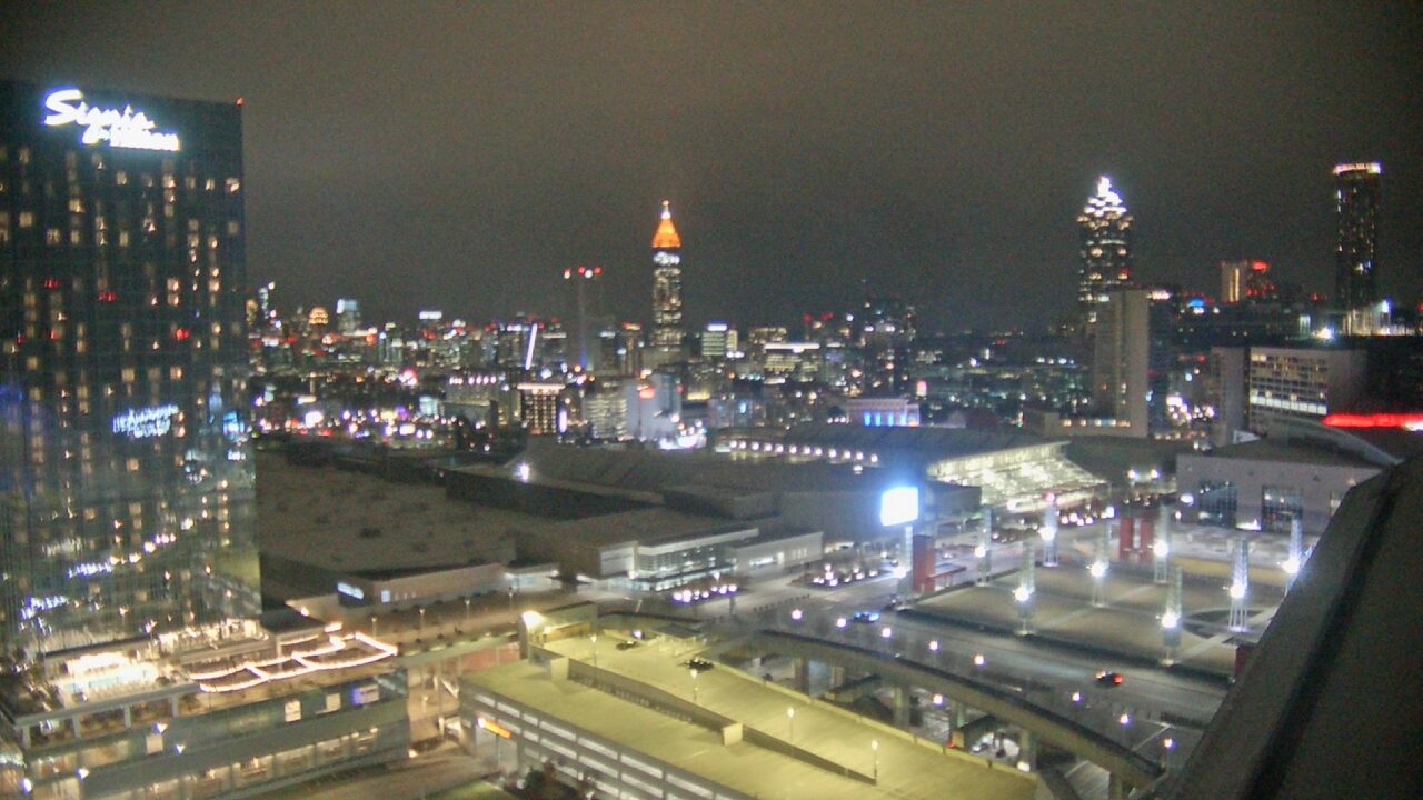 Thumbnail for current weather camera view from Mercedes Benz Stadium in Atlanta, Georgia