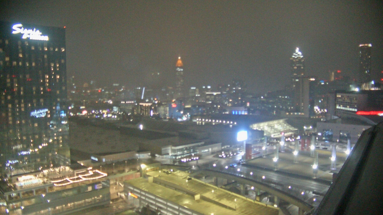 Thumbnail for current weather camera view from Mercedes Benz Stadium in Atlanta, Georgia