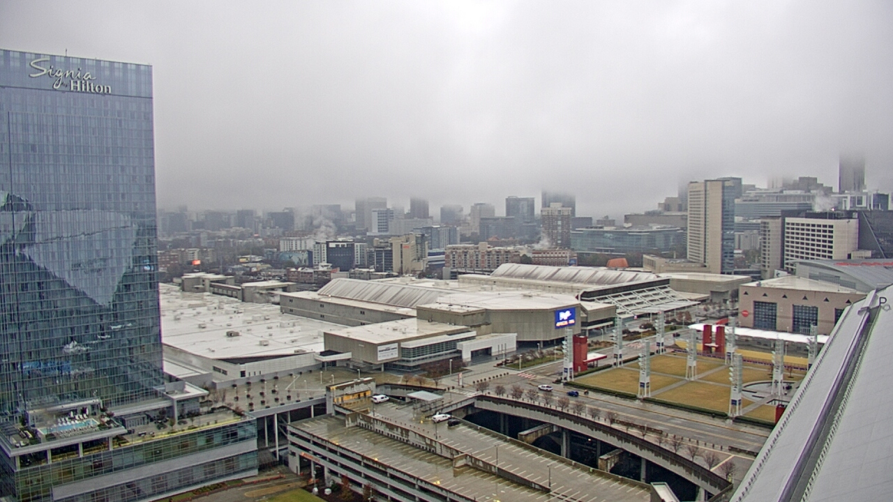 Thumbnail for current weather camera view from Mercedes Benz Stadium in Atlanta, Georgia