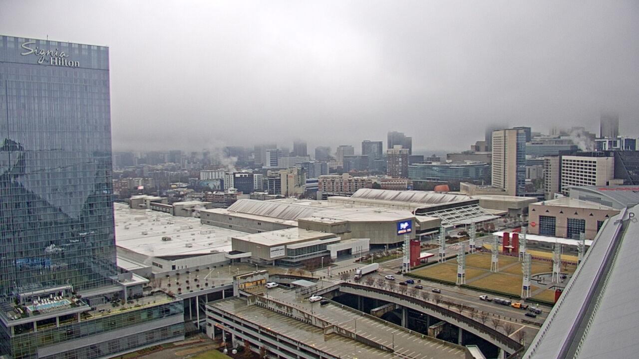 Thumbnail for current weather camera view from Mercedes Benz Stadium in Atlanta, Georgia