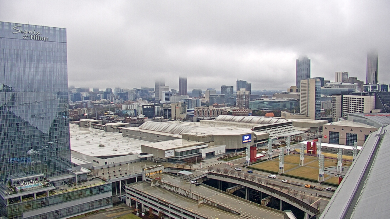 Thumbnail for current weather camera view from Mercedes Benz Stadium in Atlanta, Georgia