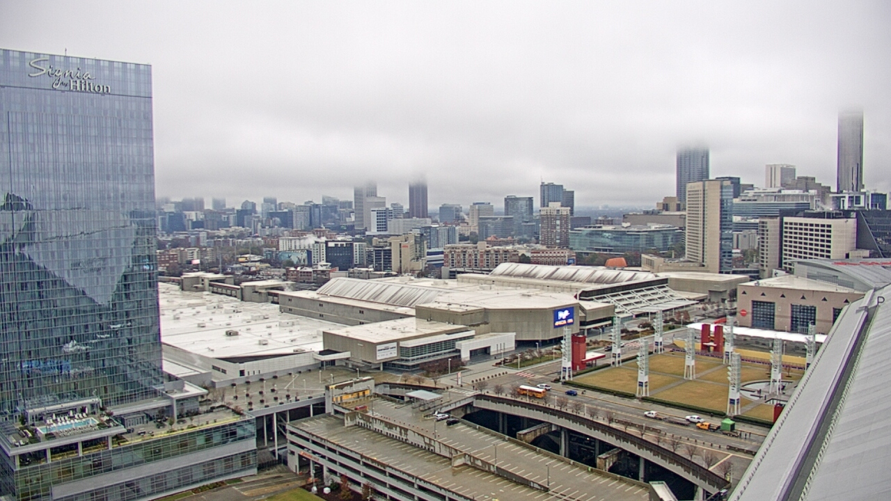 Thumbnail for current weather camera view from Mercedes Benz Stadium in Atlanta, Georgia