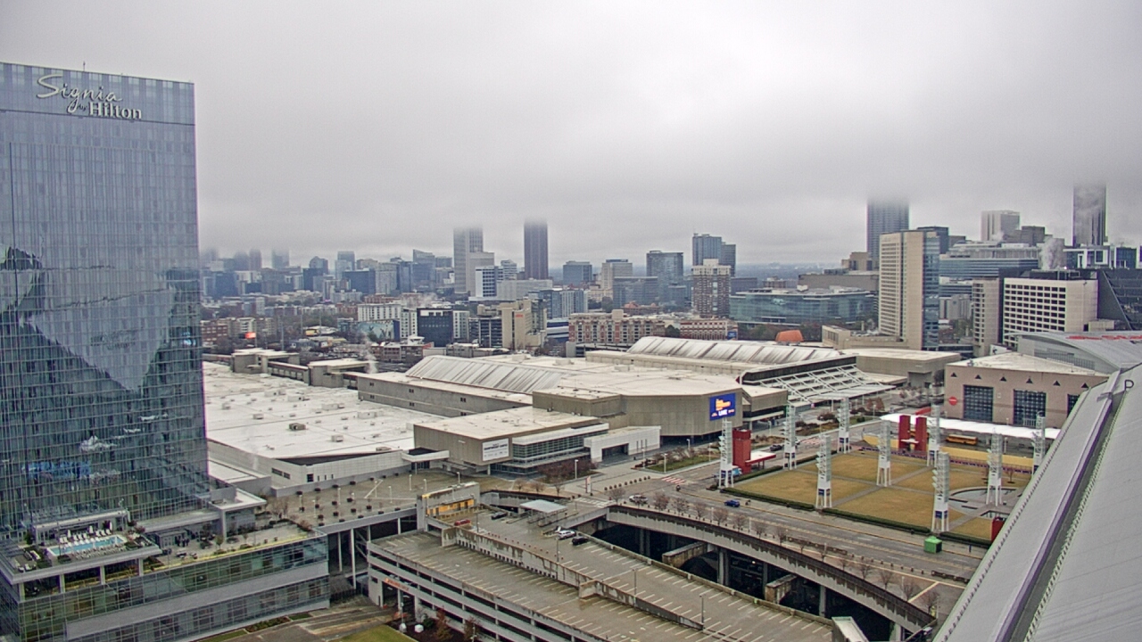 Thumbnail for current weather camera view from Mercedes Benz Stadium in Atlanta, Georgia