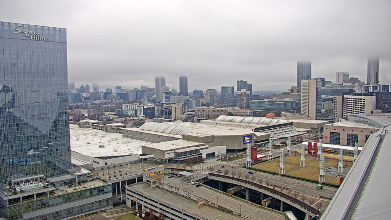 Thumbnail for current weather camera view from Mercedes Benz Stadium in Atlanta, Georgia