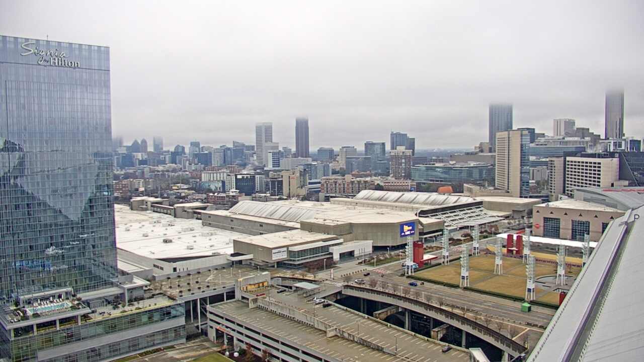 Thumbnail for current weather camera view from Mercedes Benz Stadium in Atlanta, Georgia