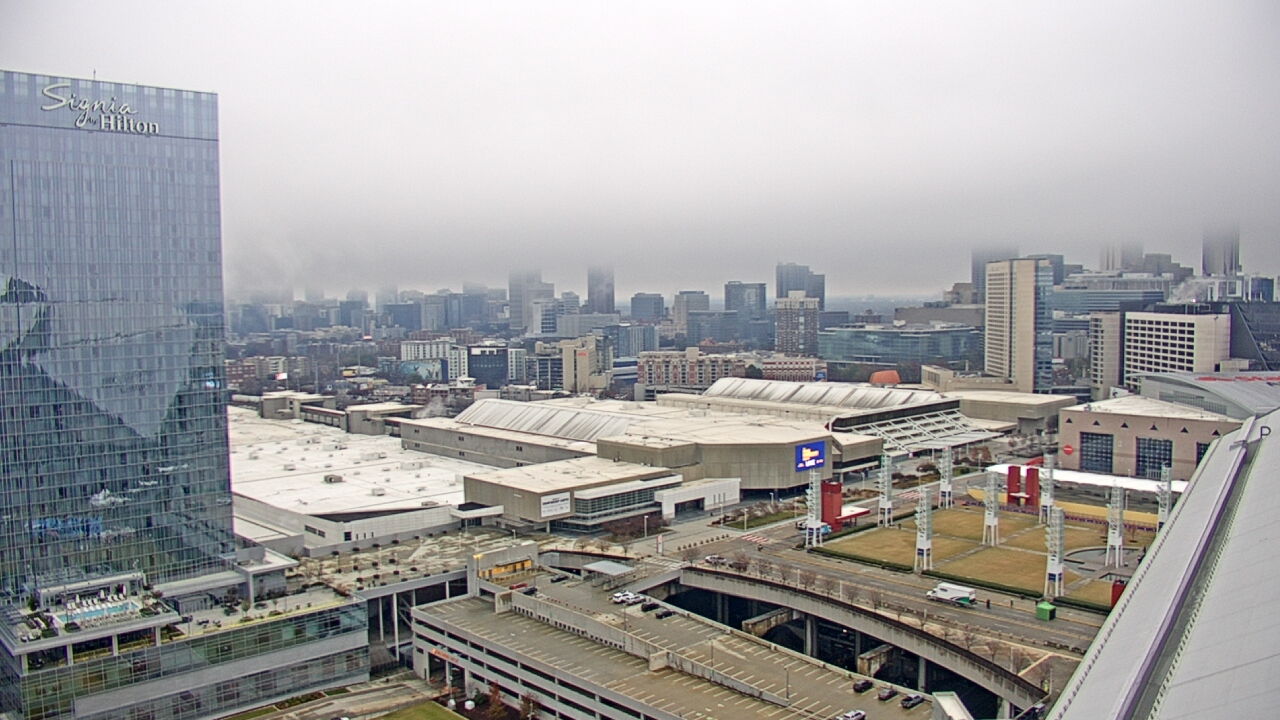 Thumbnail for current weather camera view from Mercedes Benz Stadium in Atlanta, Georgia