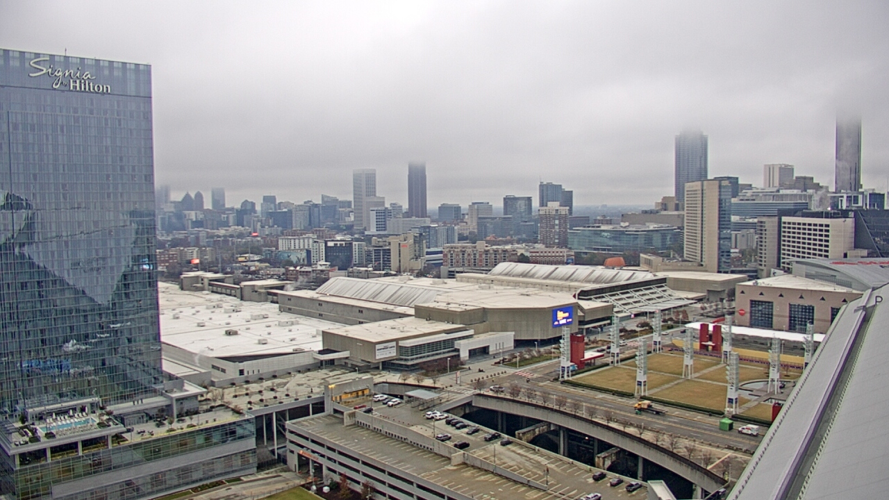 Thumbnail for current weather camera view from Mercedes Benz Stadium in Atlanta, Georgia