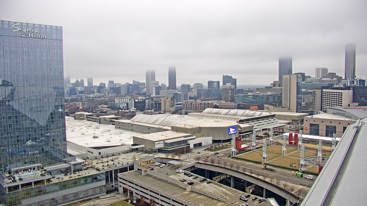 Thumbnail for current weather camera view from Mercedes Benz Stadium in Atlanta, Georgia