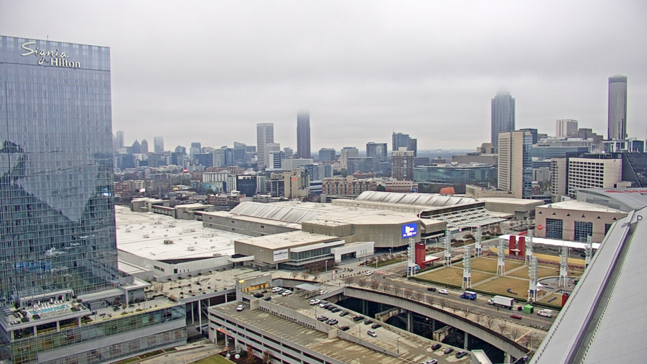 Thumbnail for current weather camera view from Mercedes Benz Stadium in Atlanta, Georgia