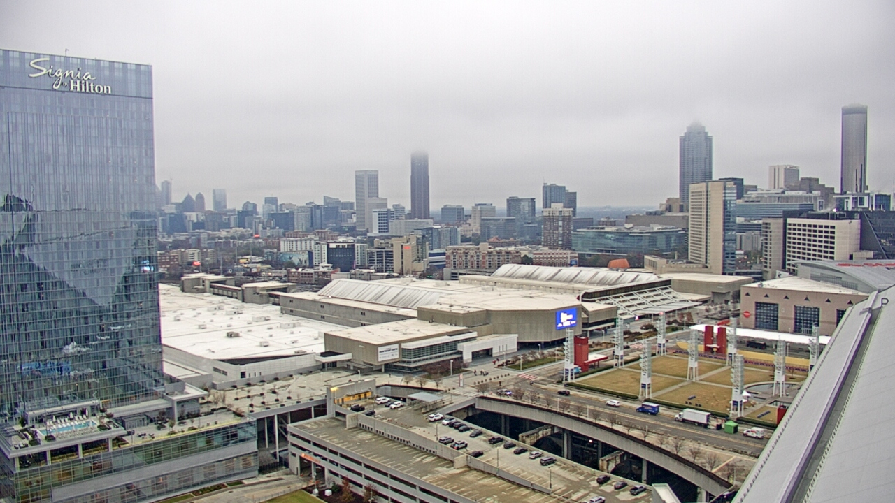 Thumbnail for current weather camera view from Mercedes Benz Stadium in Atlanta, Georgia