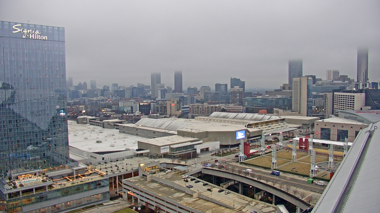 Thumbnail for current weather camera view from Mercedes Benz Stadium in Atlanta, Georgia