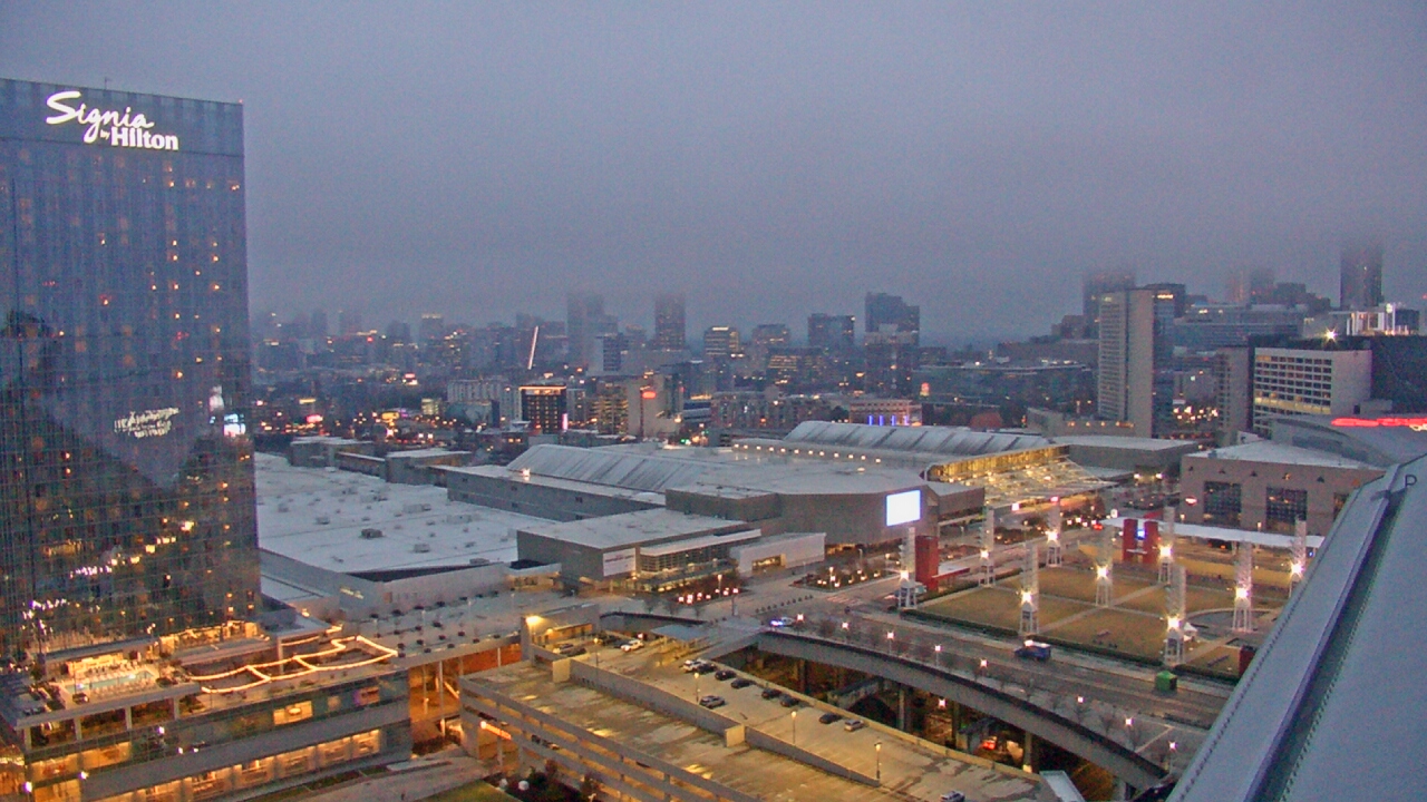 Thumbnail for current weather camera view from Mercedes Benz Stadium in Atlanta, Georgia