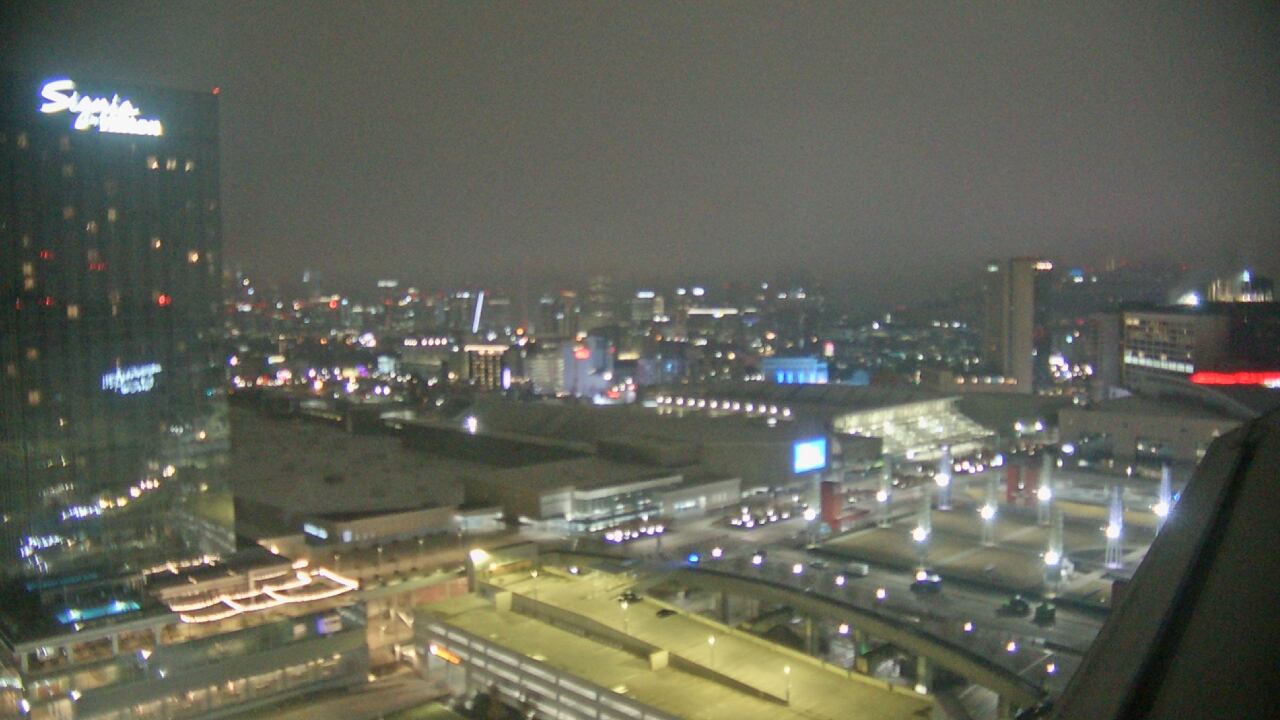 Thumbnail for current weather camera view from Mercedes Benz Stadium in Atlanta, Georgia