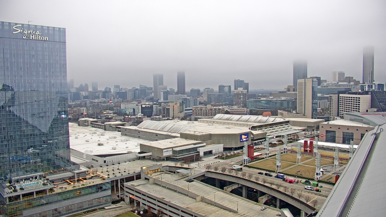 Thumbnail for current weather camera view from Mercedes Benz Stadium in Atlanta, Georgia