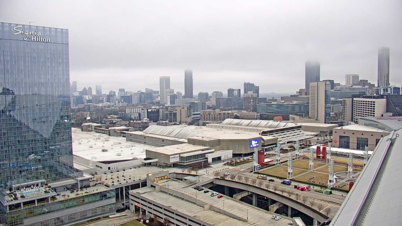 Thumbnail for current weather camera view from Mercedes Benz Stadium in Atlanta, Georgia