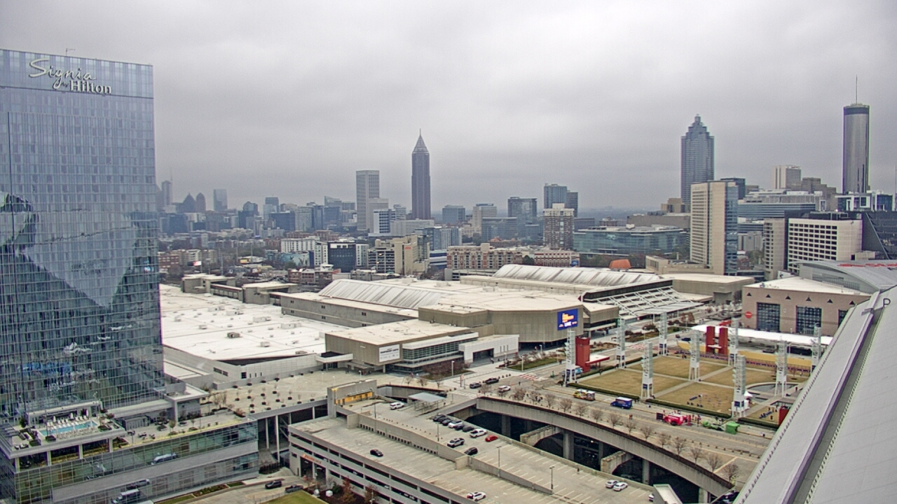 Thumbnail for current weather camera view from Mercedes Benz Stadium in Atlanta, Georgia