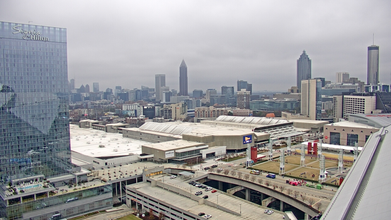 Thumbnail for current weather camera view from Mercedes Benz Stadium in Atlanta, Georgia