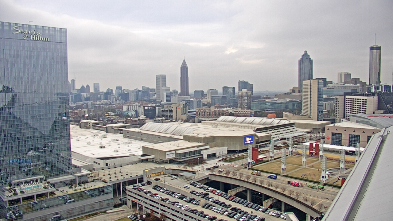 Thumbnail for current weather camera view from Mercedes Benz Stadium in Atlanta, Georgia