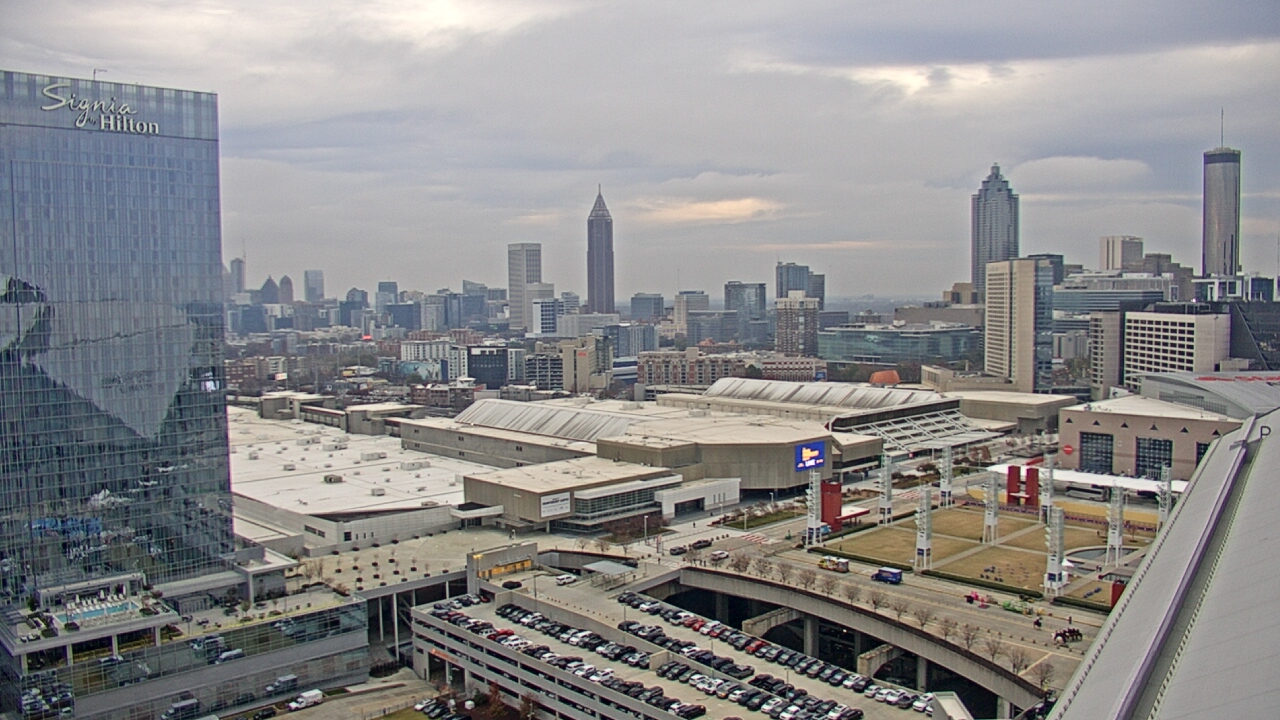 Thumbnail for current weather camera view from Mercedes Benz Stadium in Atlanta, Georgia