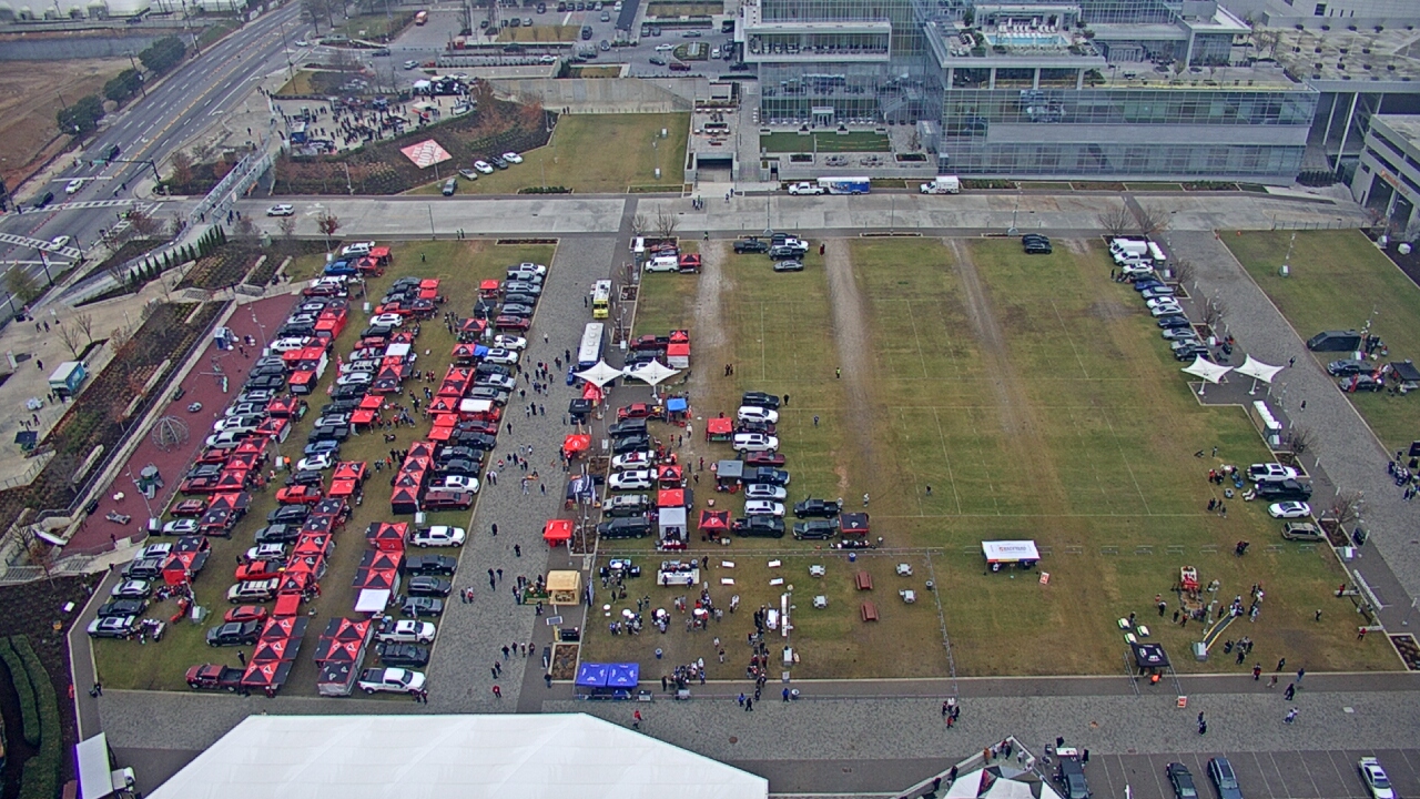 Thumbnail for current weather camera view from Mercedes Benz Stadium in Atlanta, Georgia
