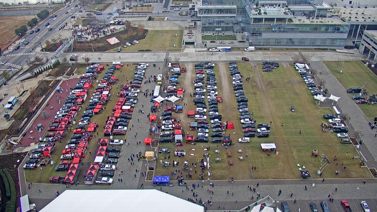 Thumbnail for current weather camera view from Mercedes Benz Stadium in Atlanta, Georgia