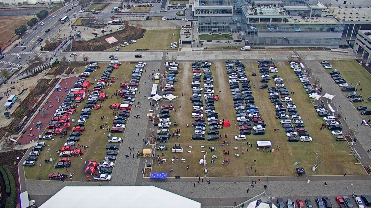 Thumbnail for current weather camera view from Mercedes Benz Stadium in Atlanta, Georgia