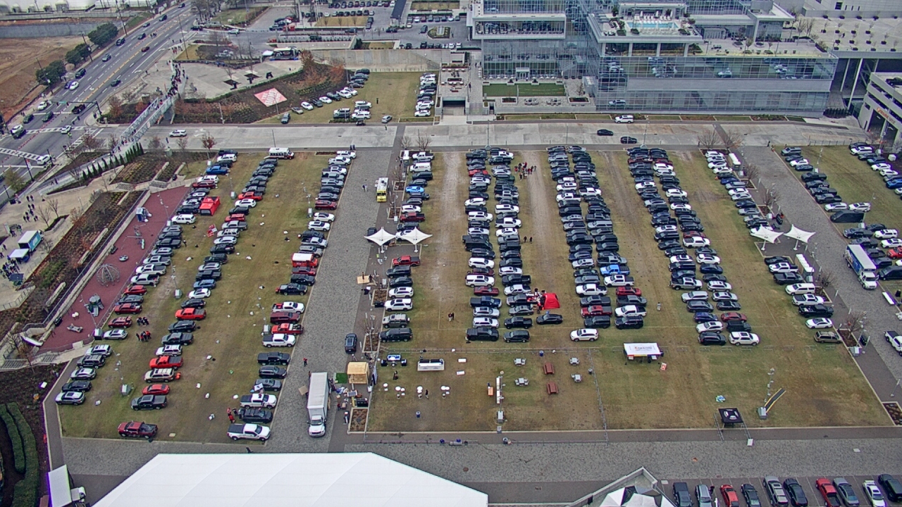 Thumbnail for current weather camera view from Mercedes Benz Stadium in Atlanta, Georgia
