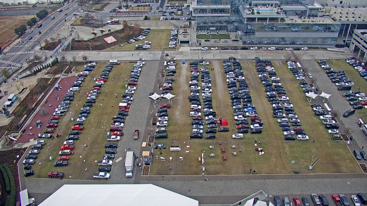 Thumbnail for current weather camera view from Mercedes Benz Stadium in Atlanta, Georgia