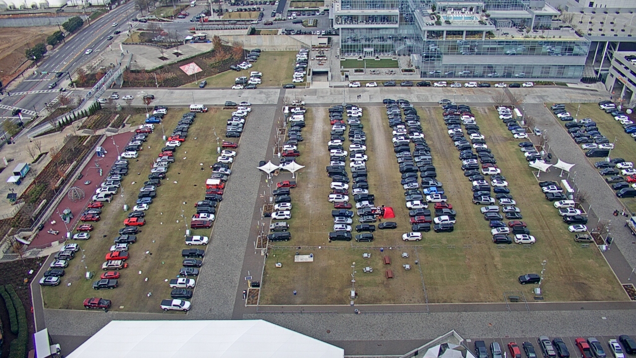 Thumbnail for current weather camera view from Mercedes Benz Stadium in Atlanta, Georgia