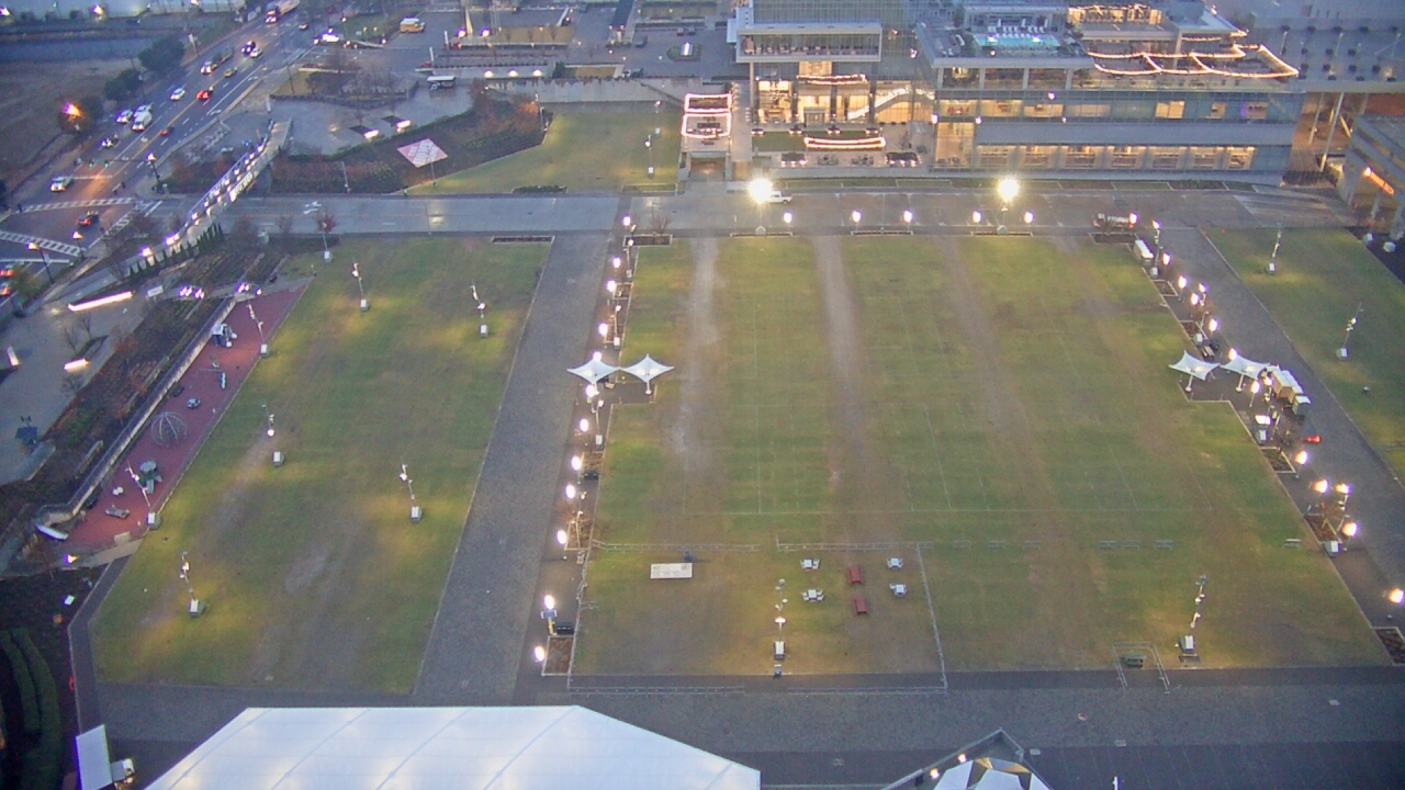 Thumbnail for current weather camera view from Mercedes Benz Stadium in Atlanta, Georgia
