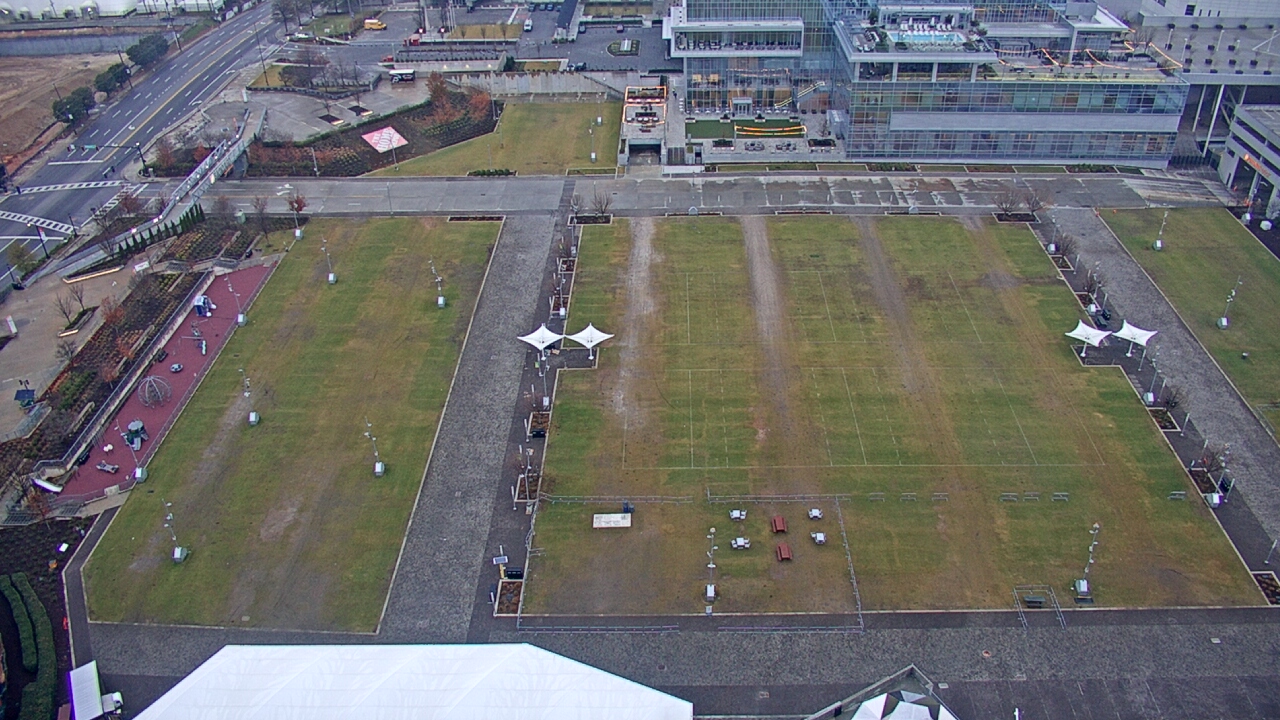 Thumbnail for current weather camera view from Mercedes Benz Stadium in Atlanta, Georgia