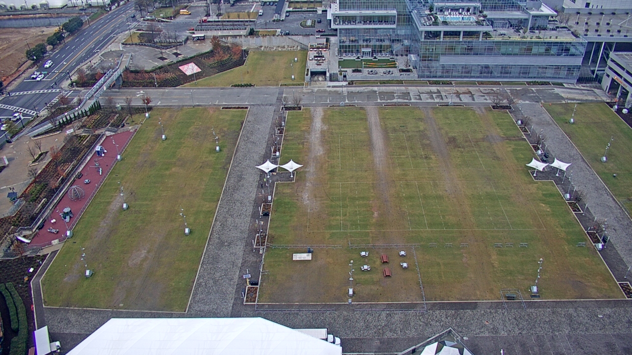 Thumbnail for current weather camera view from Mercedes Benz Stadium in Atlanta, Georgia