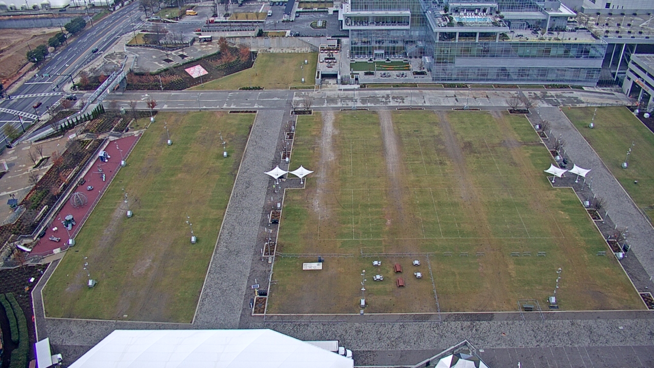 Thumbnail for current weather camera view from Mercedes Benz Stadium in Atlanta, Georgia