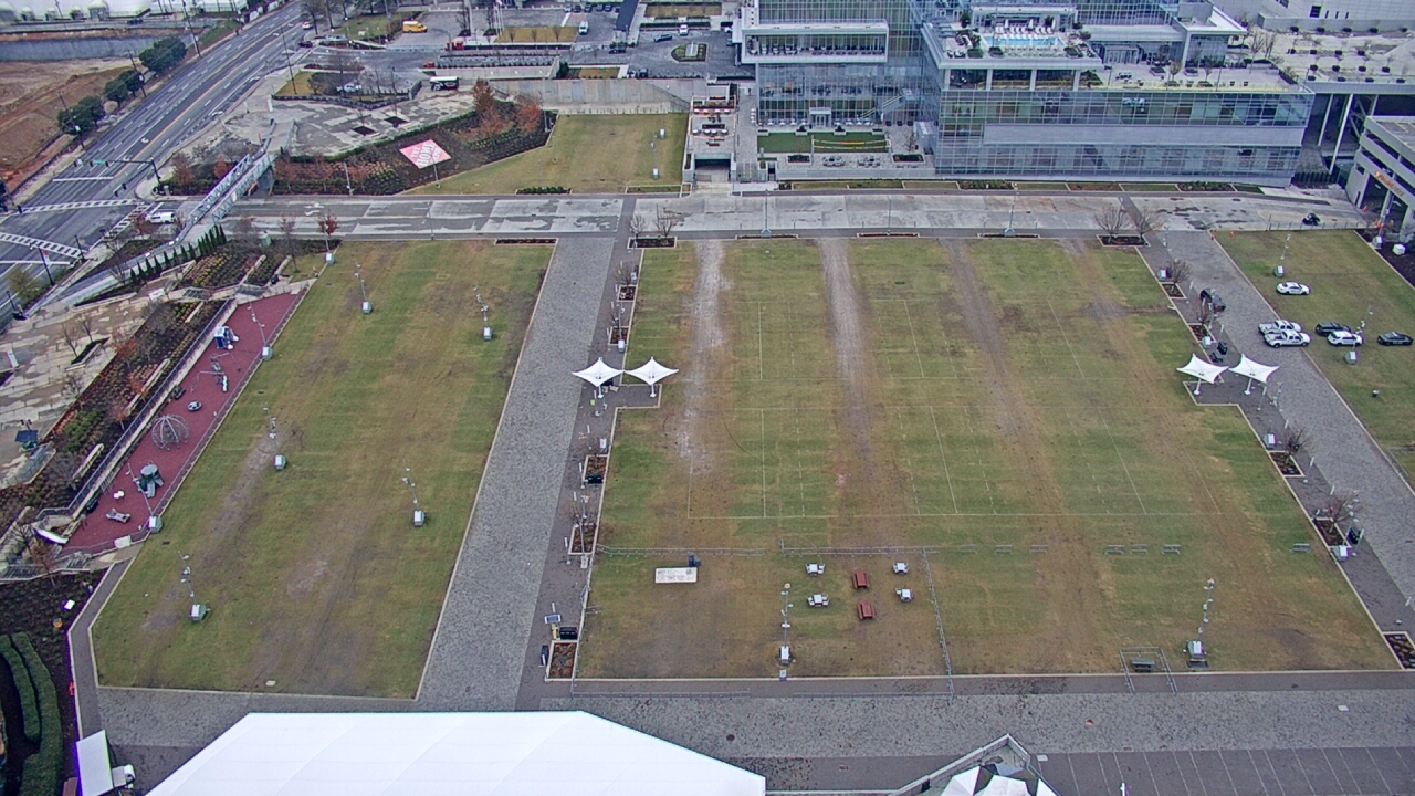 Thumbnail for current weather camera view from Mercedes Benz Stadium in Atlanta, Georgia